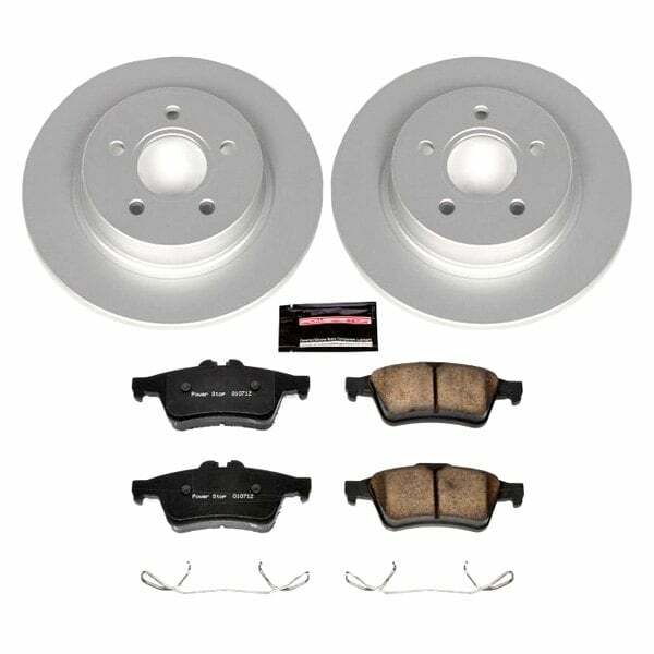 Power Stop 08-13 Volvo C30 Rear Z23 Evolution Sport Coated Brake Kit - CRK4613