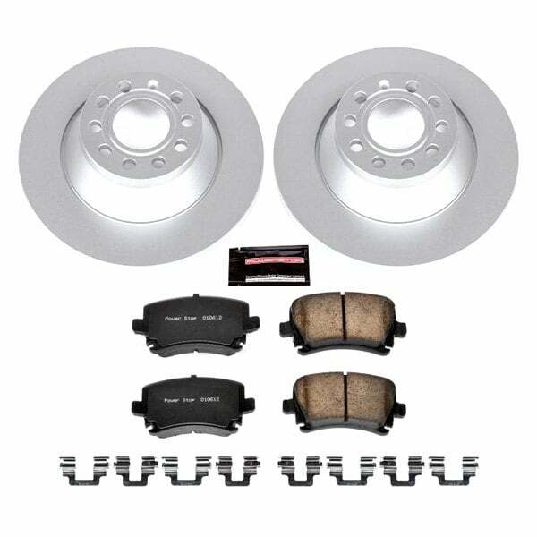 Power Stop 05-11 Audi A6 Rear Z23 Evolution Sport Coated Brake Kit - CRK4625
