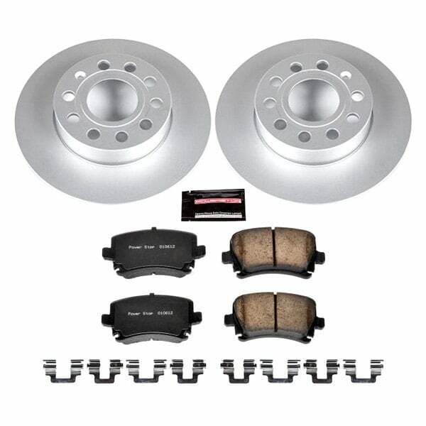 Power Stop 2008 Audi A3 Rear Z23 Evolution Sport Coated Brake Kit - CRK4627