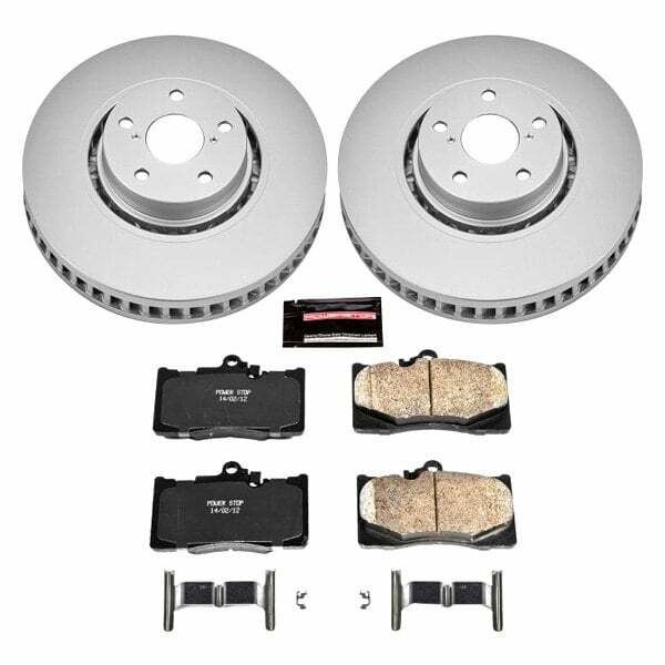 Power Stop 07-11 Lexus GS350 Front Z17 Evolution Geomet Coated Brake Kit - CRK4634