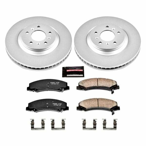 Power Stop 08-09 Buick Allure Front Z17 Evolution Geomet Coated Brake Kit - CRK4654