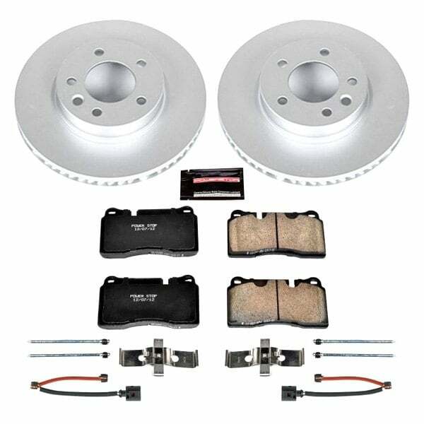 Power Stop 06-17 Volkswagen Touareg Front Z23 Evolution Sport Coated Brake Kit - CRK4656