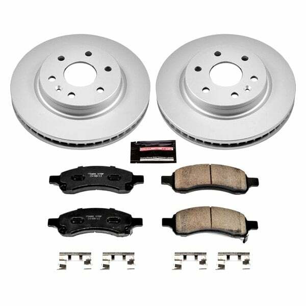 Power Stop 08-17 Buick Enclave Front Z17 Evolution Geomet Coated Brake Kit - CRK4657