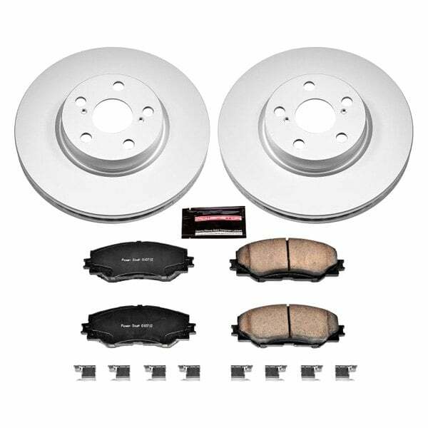 Power Stop 09-10 Pontiac Vibe Front Z17 Evolution Geomet Coated Brake Kit - CRK4669