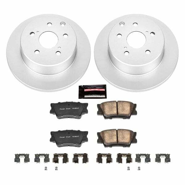 Power Stop 10-12 Lexus HS250h Rear Z17 Evolution Geomet Coated Brake Kit - CRK4671