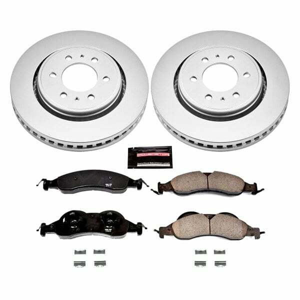 Power Stop 07-09 Ford Expedition Front Z17 Evolution Geomet Coated Brake Kit - CRK4682