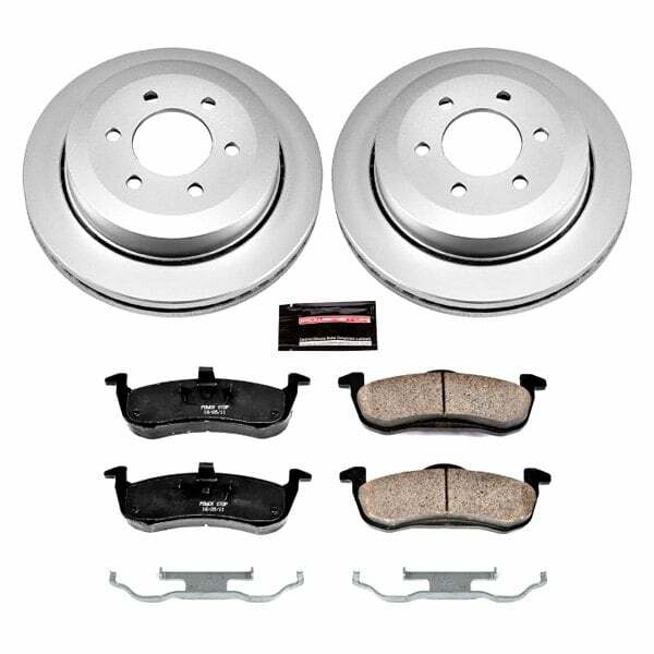 Power Stop 07-17 Ford Expedition Rear Z17 Evolution Geomet Coated Brake Kit - CRK4683