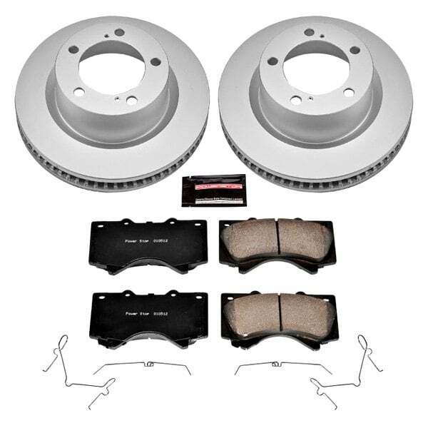 Power Stop 08-11 Lexus LX570 Front Z17 Evolution Geomet Coated Brake Kit - CRK4696