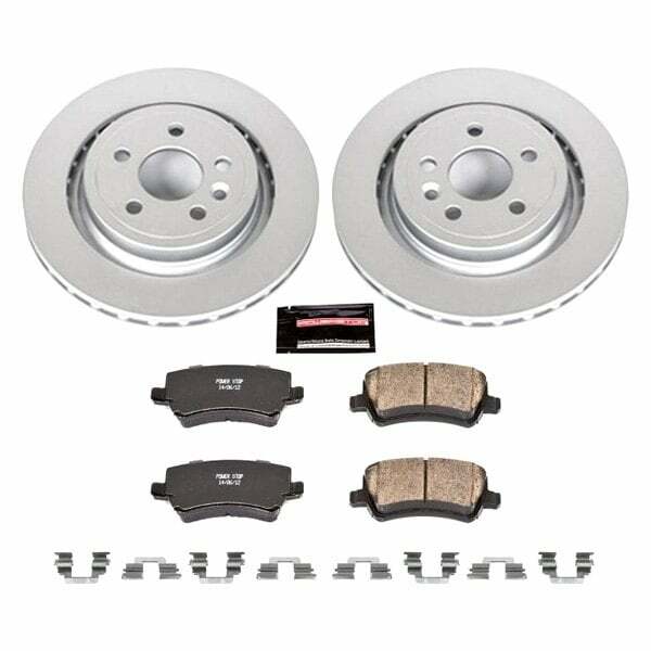 Power Stop 11-18 Volvo S60 Rear Z23 Evolution Sport Coated Brake Kit - CRK4702