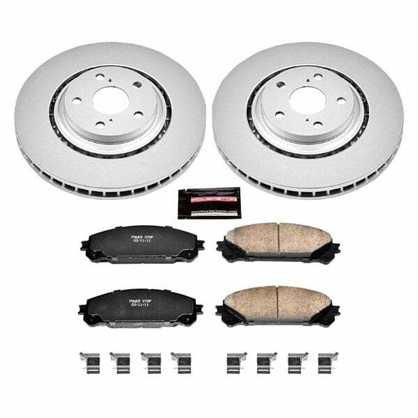 Power Stop 15-17 Lexus NX200t Front Z17 Evolution Geomet Coated Brake Kit - CRK4713