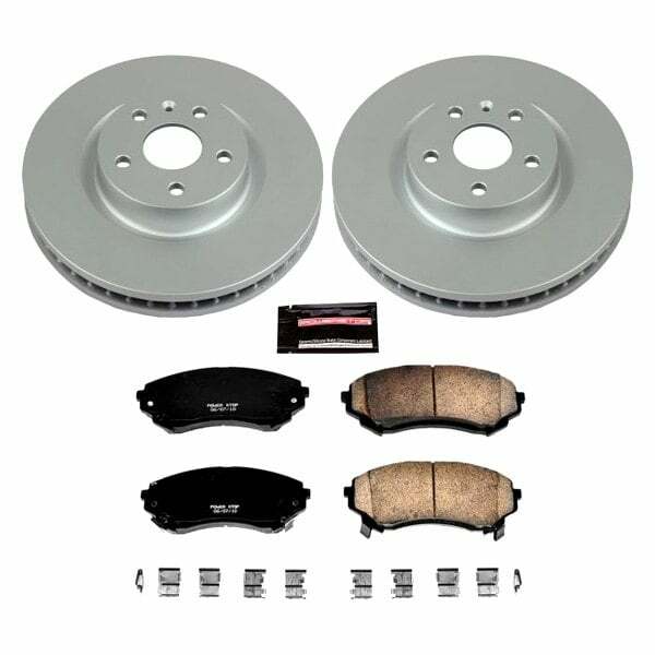 Power Stop 08-14 Cadillac CTS Front Z17 Evolution Geomet Coated Brake Kit - CRK4720