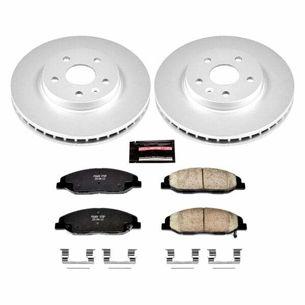 Power Stop 08-14 Cadillac CTS Front Z17 Evolution Geomet Coated Brake Kit - CRK4721