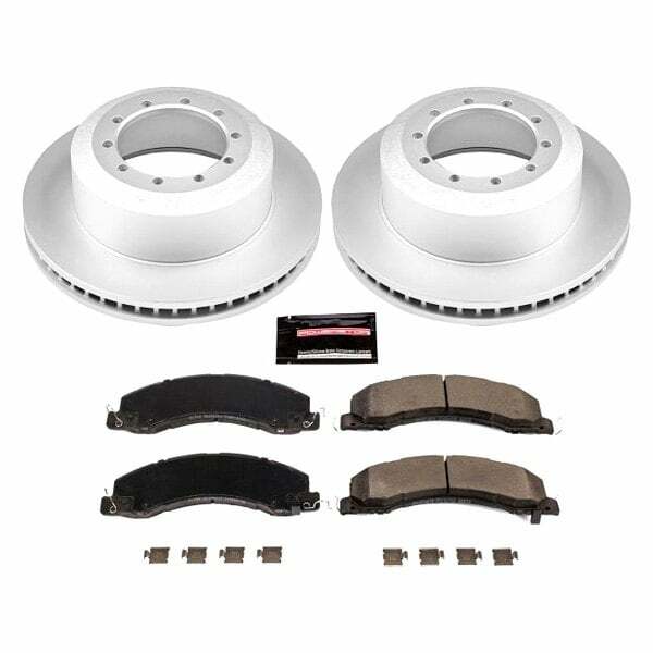 Power Stop 11-12 Ram 5500 Rear Z17 Coated Brake Kit - CRK4722