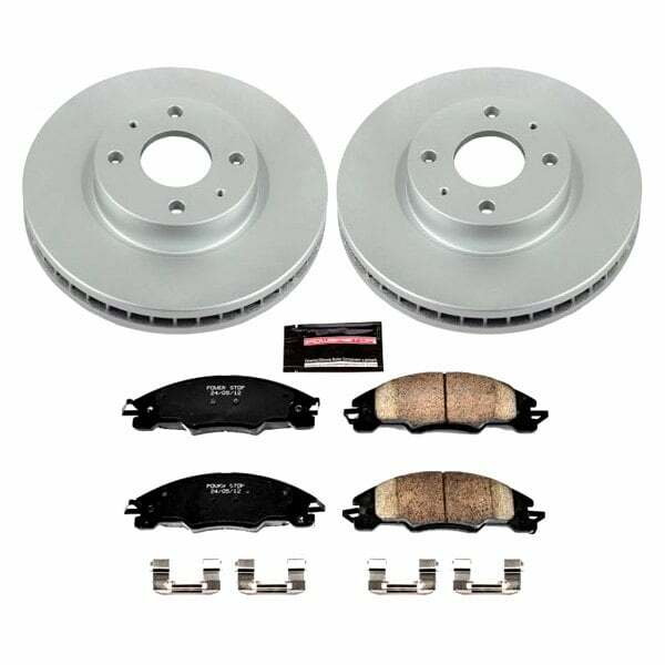 Power Stop 08-11 Ford Focus Front Z17 Evolution Geomet Coated Brake Kit - CRK4726