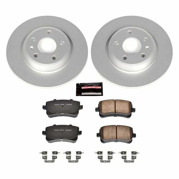 Power Stop 09-16 Audi A4 Rear Z23 Evolution Sport Coated Brake Kit - CRK4745