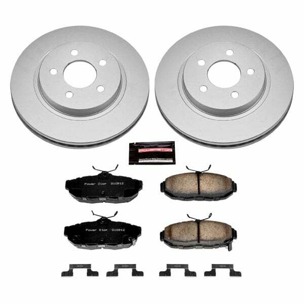 Power Stop 11-14 Ford Mustang Rear Z17 Evolution Geomet Coated Brake Kit - CRK4749