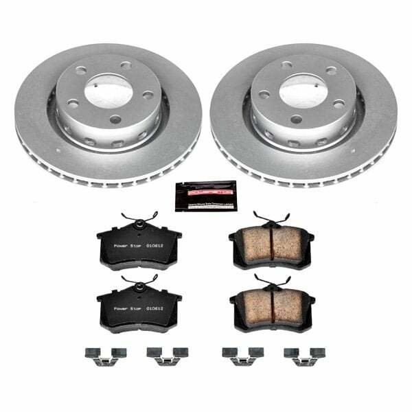 Power Stop 02-04 Audi S6 Rear Z23 Evolution Sport Coated Brake Kit - CRK4844