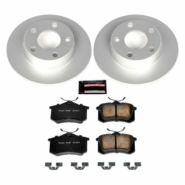 Power Stop 99-04 Audi A6 Quattro Rear Z23 Evolution Sport Coated Brake Kit - CRK4845