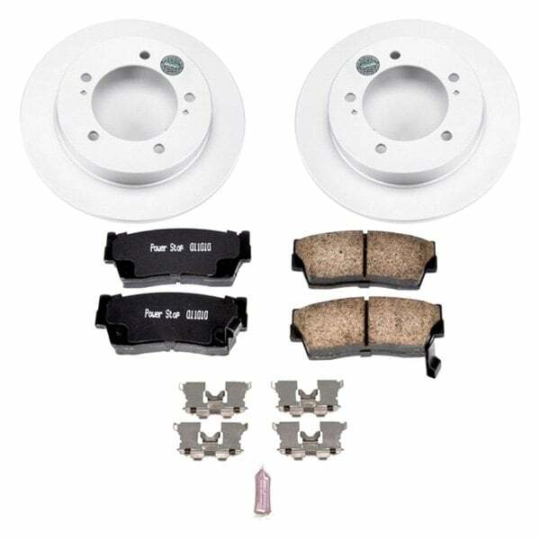 Power Stop 1998 Chevrolet Tracker Front Z17 Evolution Geomet Coated Brake Kit - CRK4919