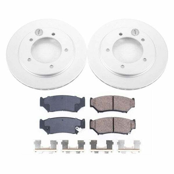 Power Stop 00-04 Chevrolet Tracker Front Z17 Evolution Geomet Coated Brake Kit - CRK5014