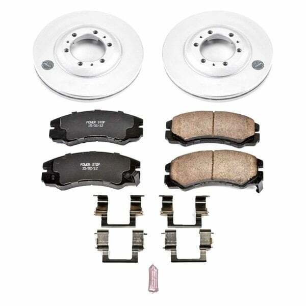 Power Stop 96-99 Acura SLX Front Z17 Evolution Geomet Coated Brake Kit - CRK5026