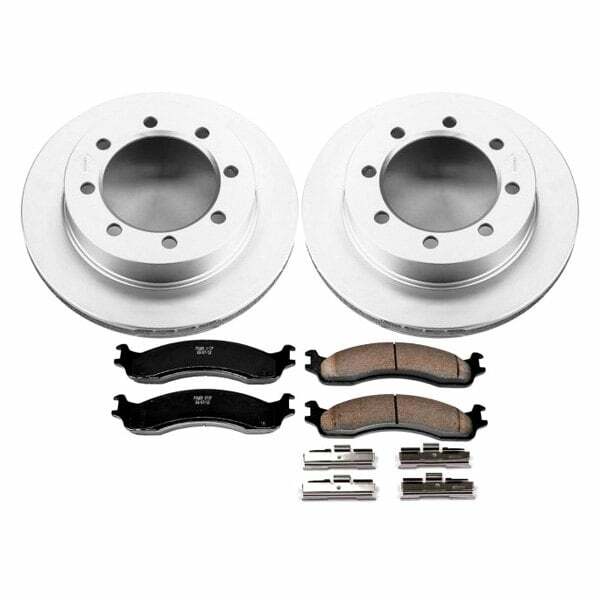 Power Stop 95-99 Ford F-250 Front Z17 Evolution Geomet Coated Brake Kit - CRK5089