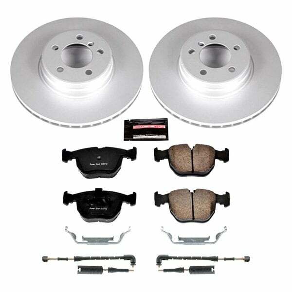 Power Stop 03-05 Land Rover Range Rover Front Z23 Evolution Sport Coated Brake Kit - CRK5111