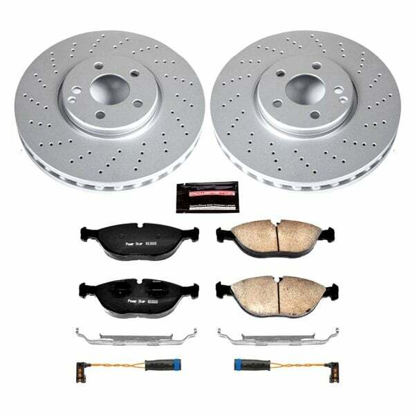 Power Stop 03-06 Mercedes-Benz S430 Front Z23 Evolution Sport Coated Brake Kit - CRK5120