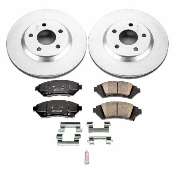 Power Stop 2005 Buick LeSabre Front Z17 Evolution Geomet Coated Brake Kit - CRK5137