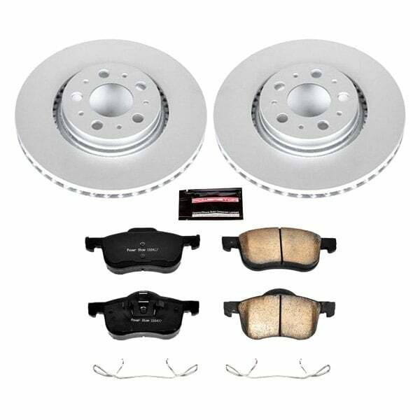 Power Stop 01-09 Volvo S60 Front Z23 Evolution Sport Coated Brake Kit - CRK5193