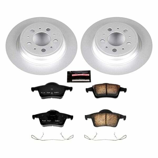 Power Stop 01-09 Volvo S60 Rear Z23 Evolution Sport Coated Brake Kit - CRK5196