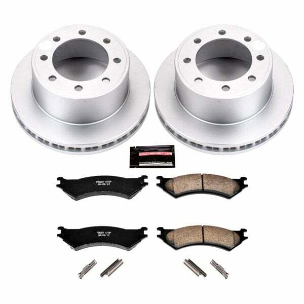 Power Stop 2007 Ford E-150 Rear Z17 Evolution Geomet Coated Brake Kit - CRK5203