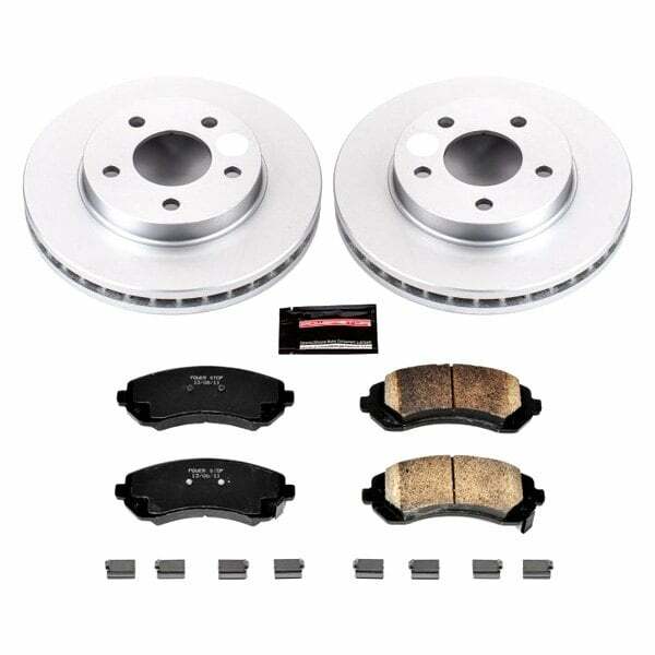 Power Stop 02-07 Buick Rendezvous Front Z17 Evolution Geomet Coated Brake Kit - CRK5233