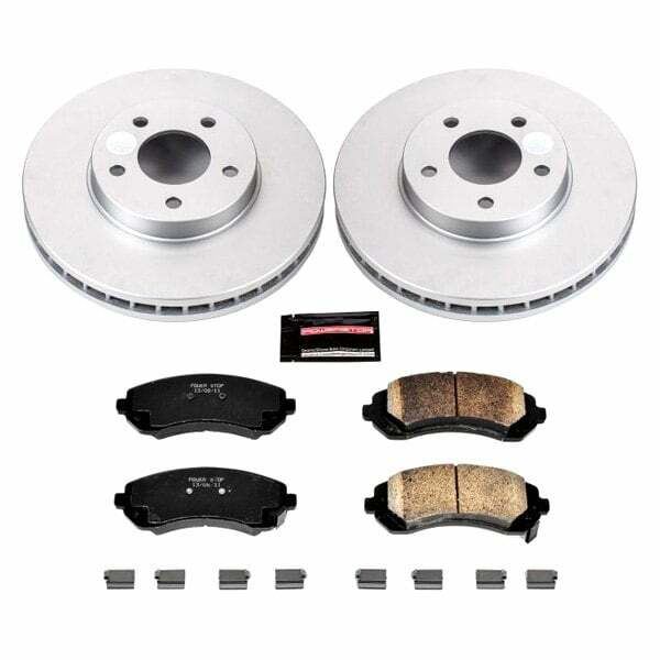 Power Stop 02-06 Buick Rendezvous Front Z17 Evolution Geomet Coated Brake Kit - CRK5234
