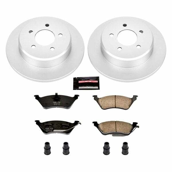 Power Stop 01-07 Chrysler Town & Country Rear Z17 Evolution Geomet Coated Brake Kit - CRK5248
