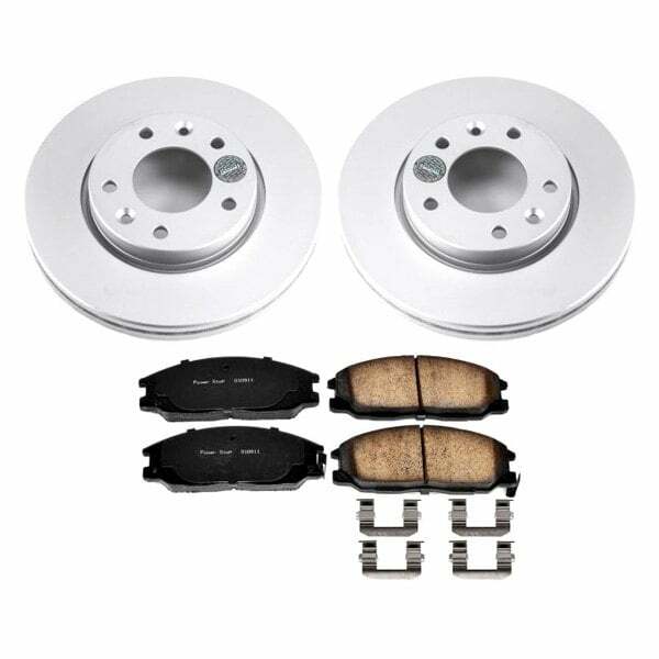Power Stop 02-04 Kia Sedona Front Z17 Evolution Geomet Coated Brake Kit - CRK5252