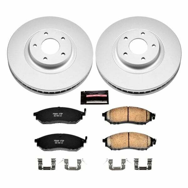 Power Stop 11-14 Nissan Murano Front Z17 Evolution Geomet Coated Brake Kit - CRK5263