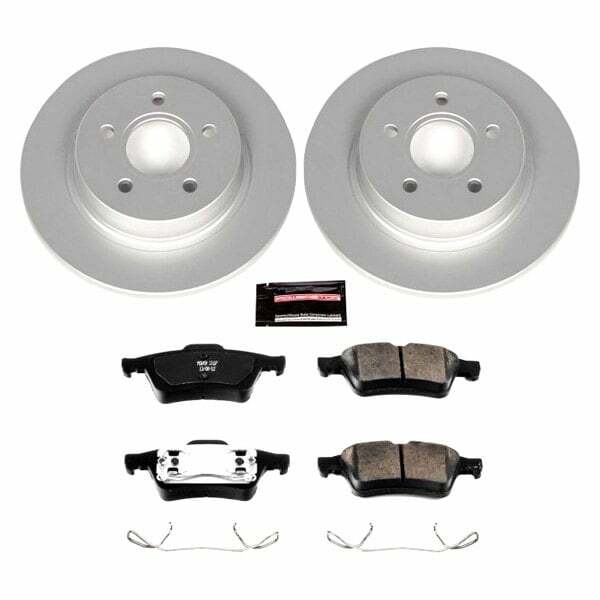 Power Stop 04-05 Volvo S40 Rear Z23 Evolution Sport Coated Brake Kit - CRK5309