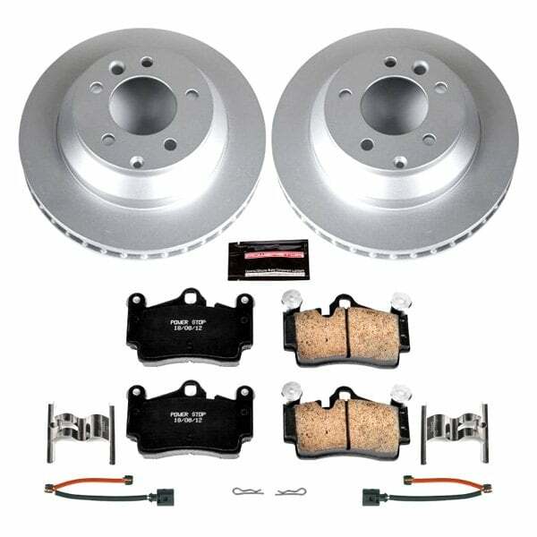 Power Stop 07-15 Audi Q7 Rear Z23 Evolution Sport Coated Brake Kit - CRK5312