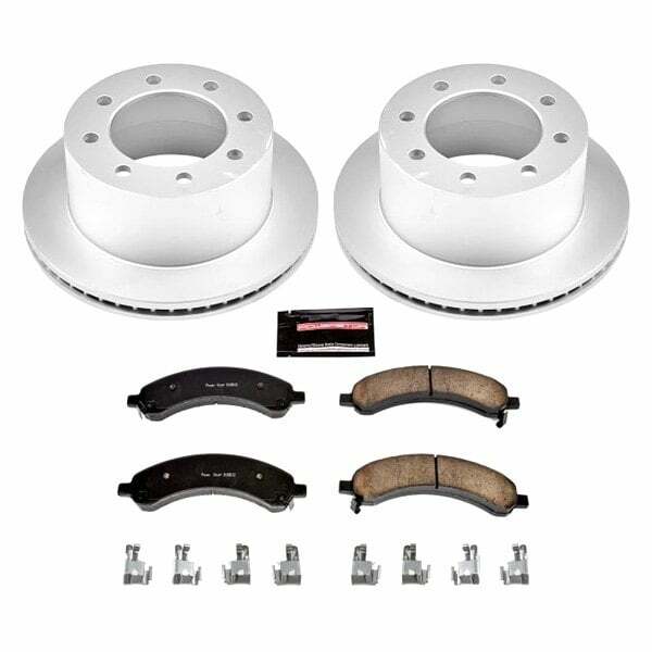 Power Stop 03-08 Chevrolet Express 3500 Rear Z17 Evolution Geomet Coated Brake Kit - CRK5328