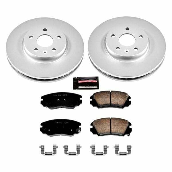 Power Stop 2010 Buick Allure Front Z17 Evolution Geomet Coated Brake Kit - CRK5334