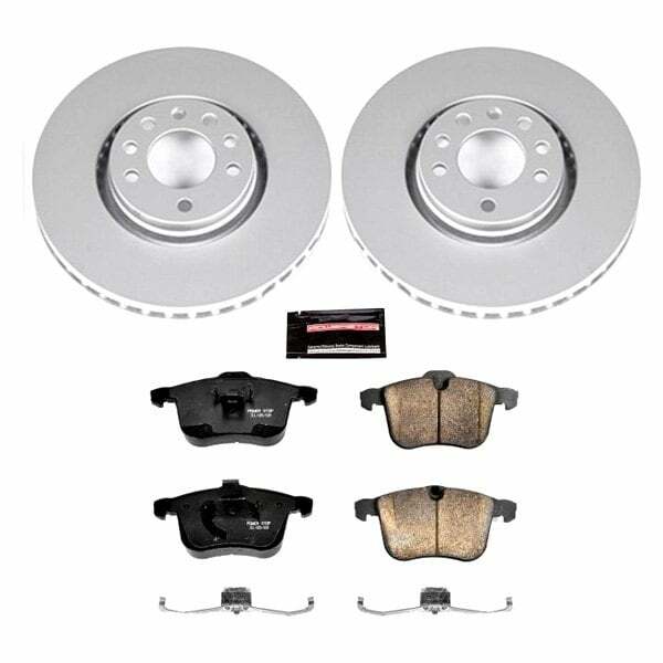 Power Stop 06-11 Saab 9-3 Front Z23 Evolution Sport Coated Brake Kit - CRK5349