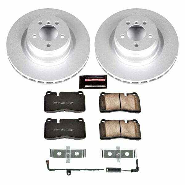 Power Stop 06-09 Land Rover Range Rover Front Z23 Evolution Sport Coated Brake Kit - CRK5424