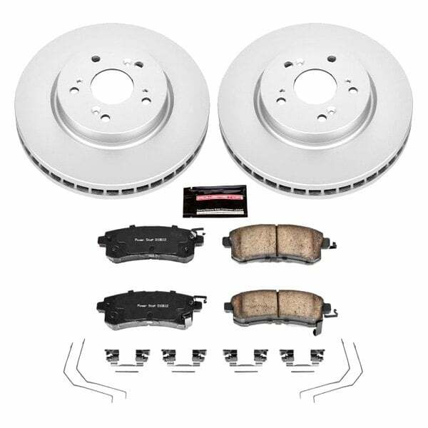 Power Stop 12-15 Honda Crosstour Front Z17 Evolution Geomet Coated Brake Kit - CRK5432