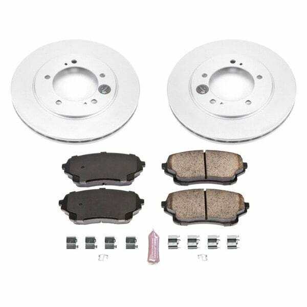 Power Stop 04-06 Suzuki XL-7 Front Z17 Evolution Geomet Coated Brake Kit - CRK5437