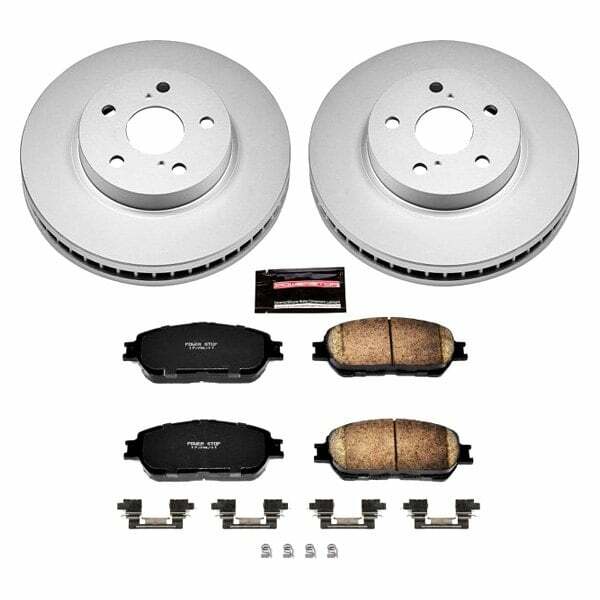 Power Stop 05-07 Toyota Avalon Front Z17 Evolution Geomet Coated Brake Kit - CRK5438