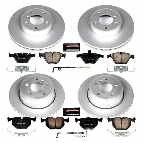 Power Stop 06-07 BMW 525xi Front & Rear Z23 Evolution Sport Coated Brake Kit - CRK5439