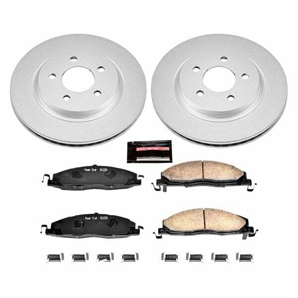 Power Stop 11-12 Ram 3500 Rear Z17 Coated Brake Kit - CRK5487