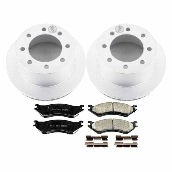 Power Stop 01-02 Dodge Ram 2500 Rear Z17 Evolution Geomet Coated Brake Kit - CRK5489