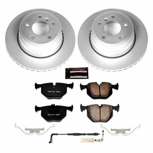Power Stop 06-07 BMW 525xi Rear Z23 Evolution Sport Coated Brake Kit - CRK5491